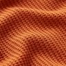 Jersey de algodón con relieves Uni – terracotta,  thumbnail number 2