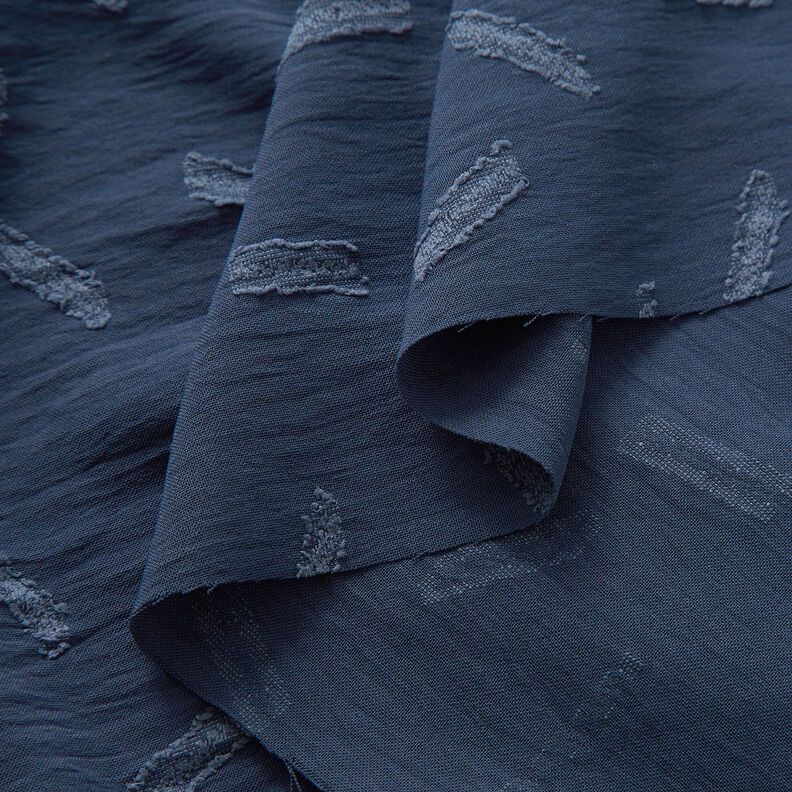 Jacquard Dobby a rayas – azul marino,  image number 3