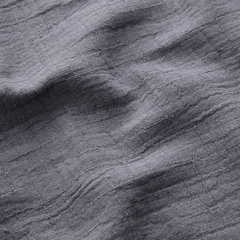 Bambú Muselina/doble arruga Estructura – gris,  image number 2