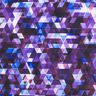 Tejido Softshell Triángulos de colores Impresión digital – uva,  thumbnail number 6