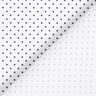 Popelina de algodón puntos pequeños – blanco/negro,  thumbnail number 6