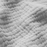 GOTS Muselina de algodón de tres capas – gris claro,  thumbnail number 3