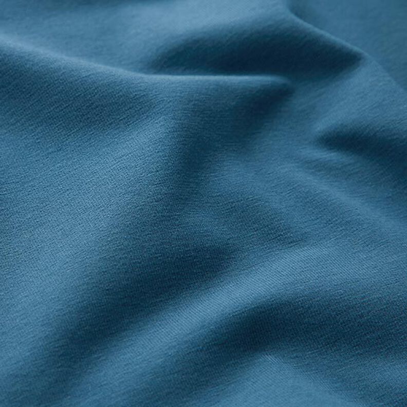 GOTS Tela de jersey de algodón | Tula – azul vaquero,  image number 2