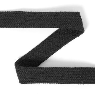 Cordón tubular para sudadera con capucha [20 mm] 7 - negro, 