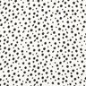 Tela de viscosa con puntos irregulares – blanco/negro,  thumbnail number 1
