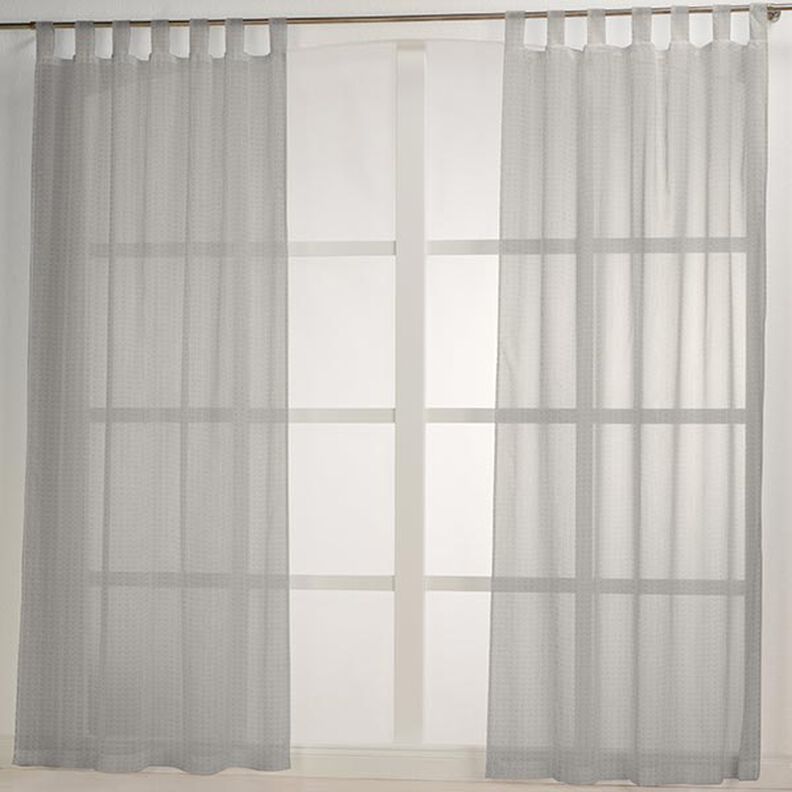 Tela para cortinas Aspecto de yute 280 cm – gris claro,  image number 5