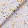 Popelina de algodón flores delicadas – lila pastel/amarillo curry,  thumbnail number 4