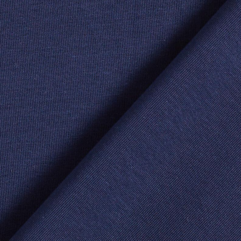 Tela de jersey de viscosa liso – azul noche,  image number 3