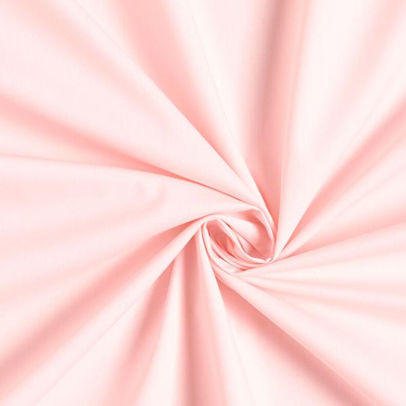 Popelina de algodón Uni – rosa,  image number 1