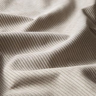 Tela de tapicería Apariencia de pana Fjord – gris claro | Retazo 100cm, 