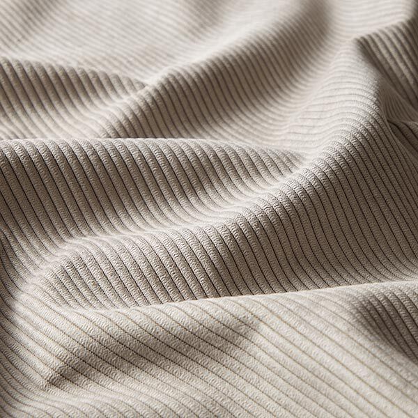 Tela de tapicería Apariencia de pana Fjord – gris claro,  image number 2