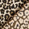 Tela decorativa Jacquard Patrón de leopardo tejido – beige claro/negro,  thumbnail number 4