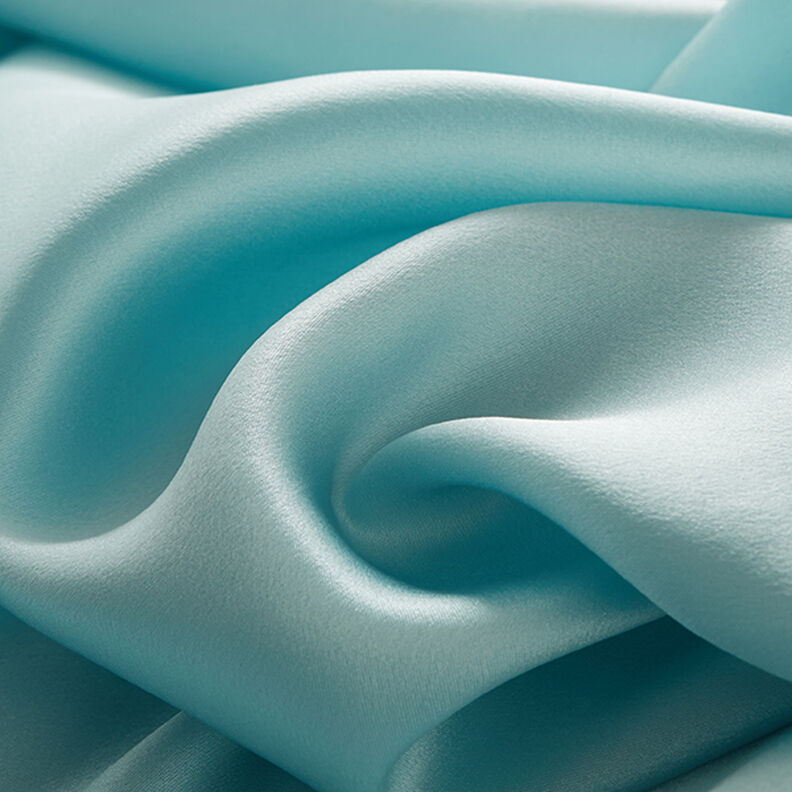 Satén de seda – azul claro,  image number 5