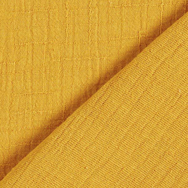 Bambú Muselina/doble arruga Estructura – amarillo curry,  image number 4