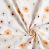 GOTS Tela de jersey de algodón Prado con flores Impresión digital – beige,  thumbnail number 3