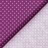 Popelina de algodón puntos pequeños – rojo lila/blanco,  thumbnail number 6