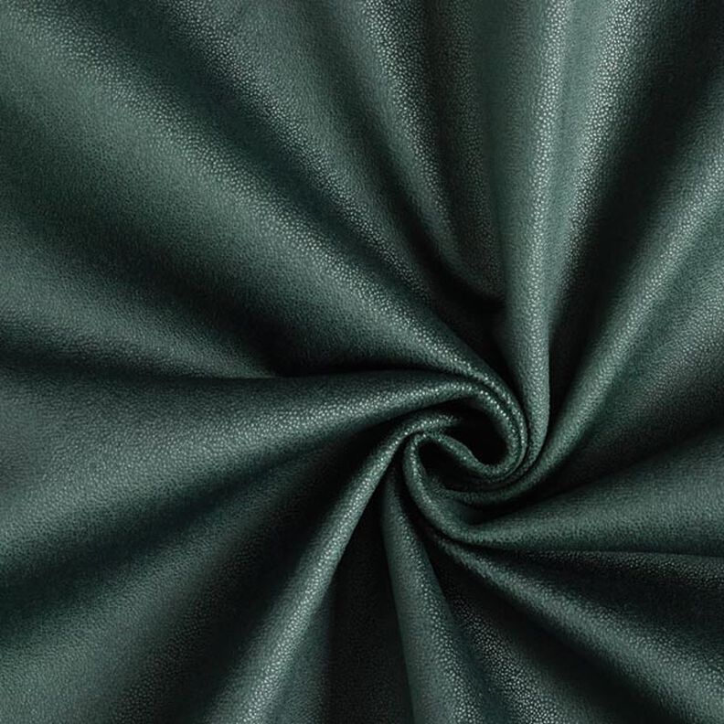 Tela de tapicería Aspecto de piel de ultramicrofibra – verde oscuro,  image number 1