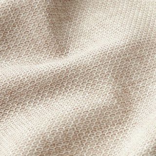 Tela de tapicería Estructura de panal – beige claro, 