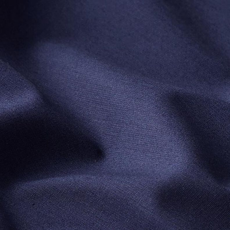 Popelina de algodón Uni – azul marino,  image number 2
