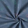 Muselina/doble arruga Unicornios Estampado de lámina – azul gris,  thumbnail number 4