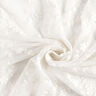 Encaje de tul con flores pequeñas – blanco,  thumbnail number 4