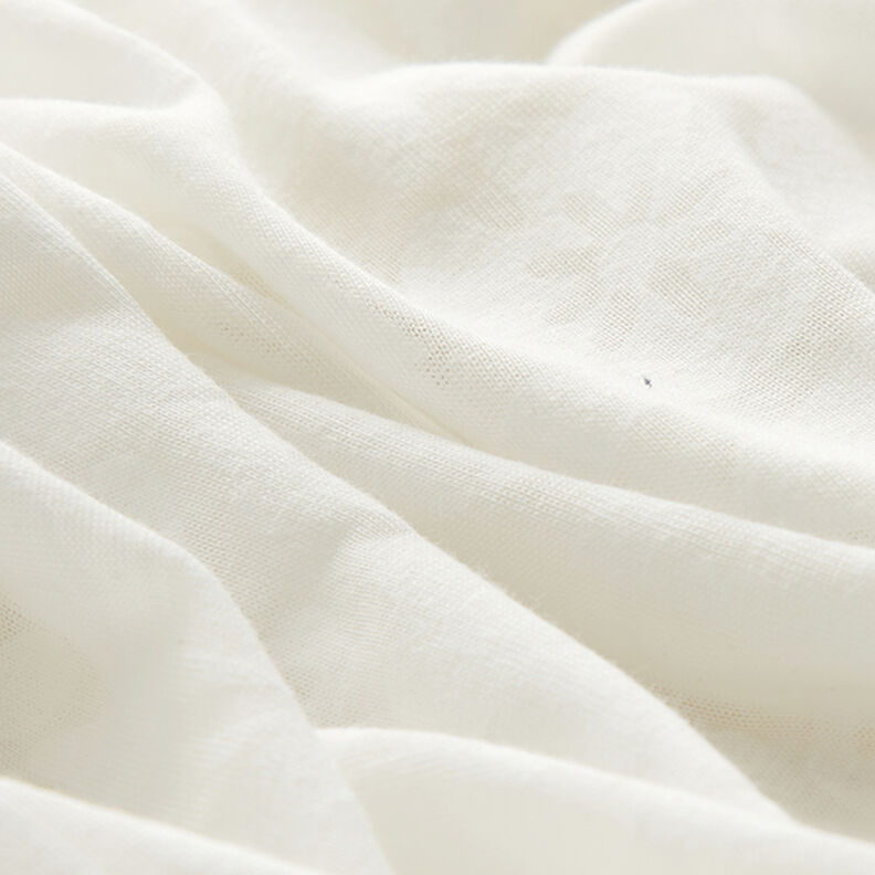 Jersey estampado floral desgastado – blanco lana,  image number 2