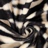 Imitación de piel de animal cebra – crema/negro – Muestra,  thumbnail number 2