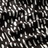 Tela de jersey de viscosa Puntos gota – negro/blanco,  thumbnail number 2