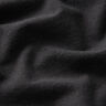 Tela de jersey mezcla de lino y algodón Uni – negro,  thumbnail number 2