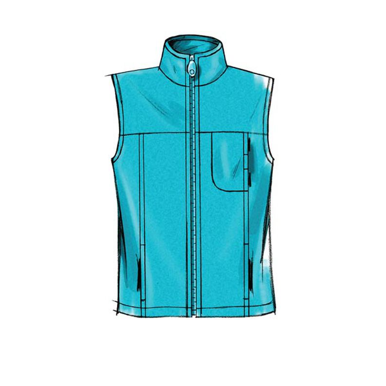 Chaleco chaqueta, McCalls 5252 | 34 - 44,  image number 4