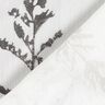Tela para cortinas Voile Hierbas finas 295 cm – blanco/negro,  thumbnail number 4