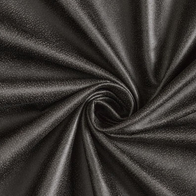 Tela de tapicería Look de cuero estampado – negro,  image number 1