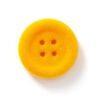 Botón de terciopelo 4 agujeros – naranja,  thumbnail number 1