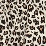 Mezcla de lino y viscosa Estampado de leopardo | Poppy Fabrics – blanco lana/negro,  thumbnail number 2