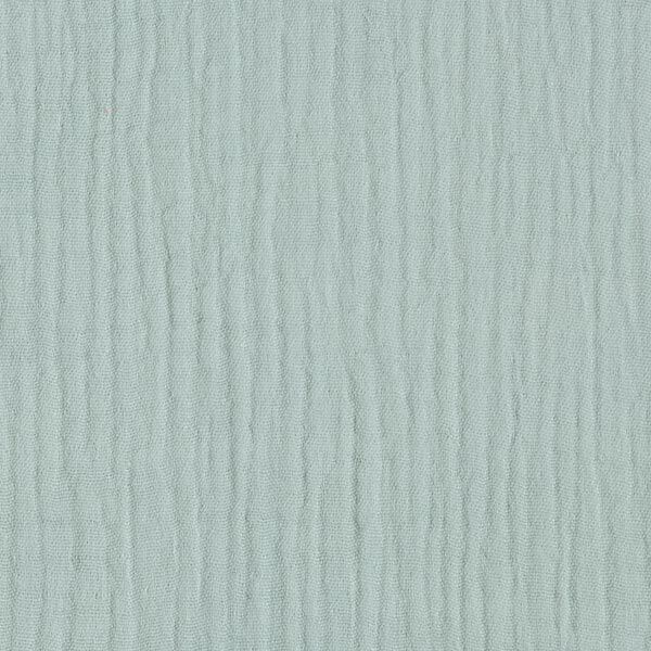 GOTS Muselina de algodón de tres capas – verde pastel,  image number 3
