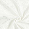 Tela de raso con forro de flores – blanco,  thumbnail number 3