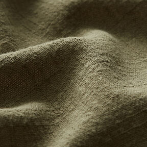 Tela de algodón Apariencia de lino – oliva | Retazo 80cm, 