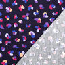 Pana de bebé Manchas de leopardo de colores | Poppy Fabrics – azul marino,  thumbnail number 4