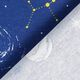 Tela decorativa Lona Brilla en la oscuridad Planetarium – azul marino,  thumbnail number 4