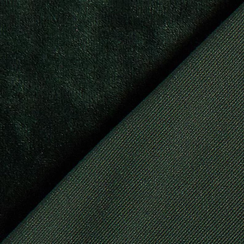 Terciopelo Stretch Tela de niqui – verde oscuro,  image number 3