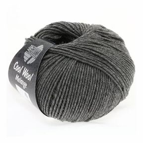 Cool Wool Melange, 50g | Lana Grossa – gris oscuro, 