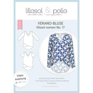 Blusa de verano, Lillesol & Pelle No. 17 | 34 - 50, 