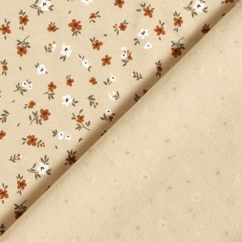 Tela de jersey de algod&oacute;n Mil flores &ndash; arena,  image number 4