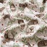 Tela de algodón Cretona Gatos en el prado de flores – gris plateado,  thumbnail number 2