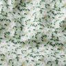 Popelina de algodón orgánico con flores delicadas – menta suave,  thumbnail number 2