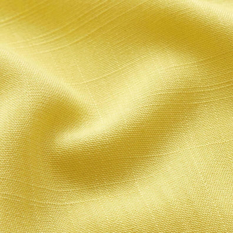 Tejido de viscosa aspecto lino – amarillo claro,  image number 3