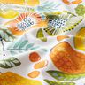 Tela decorativa Sarga de algodón Frutas exóticas – blanco,  thumbnail number 2