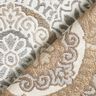Tela decorativa Jacquard Azulejos elegantes – anémona/beige claro,  thumbnail number 4