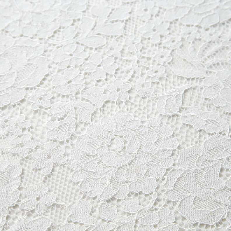 Encaje fino con motivo floral – blanco,  image number 4