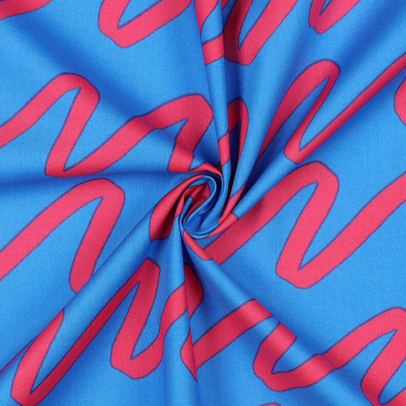 Popelina de algodón Making Waves | Nerida Hansen – azul,  image number 4
